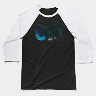 Om - Psychedelic Style Baseball T-Shirt